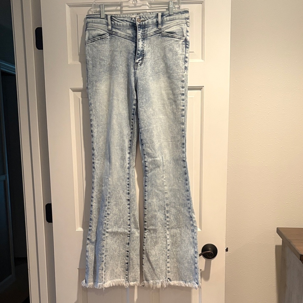 KanCan Light Blue Wide Leg Jeans